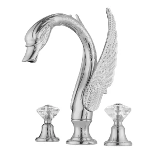 SWA-1000CR THREE HOLE BASIN MIXER